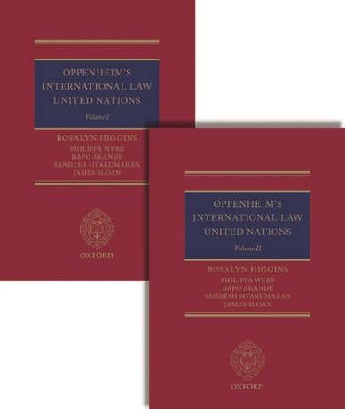 Oppenheim's International Law: United Nations (2 Vol. Set)