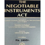 Bhashyam and Adiga's The Negotiable Instruments Act