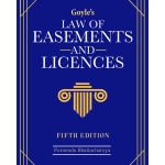 Goyle's Law of Easements and Licences